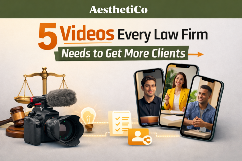law firm video marketing video types for attorneys